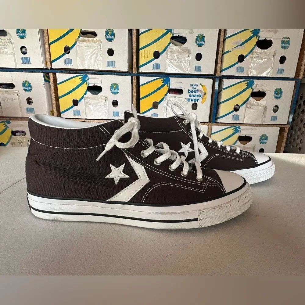 Converse Kids Shoes in Brown  and White
